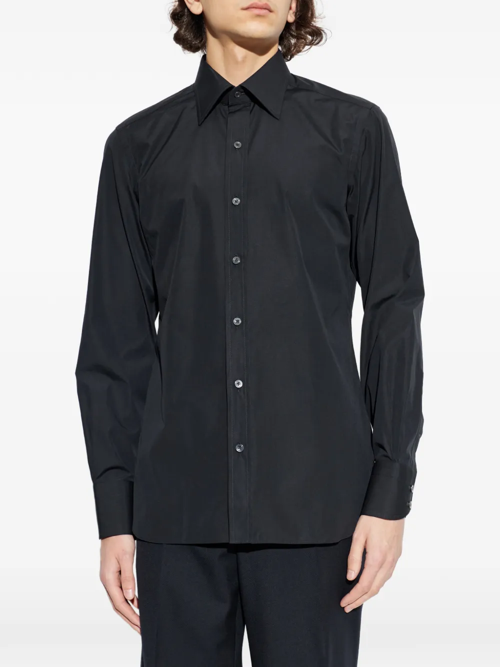  Tom Ford Buttoned Shirt - Black 