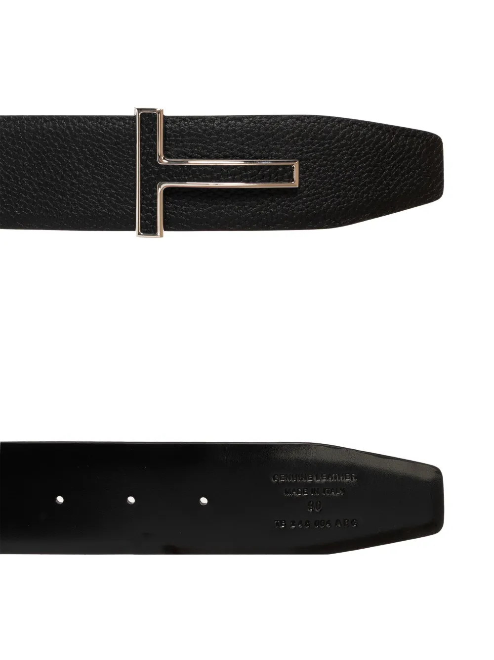  Tom Ford T-buckle Belt - Black 