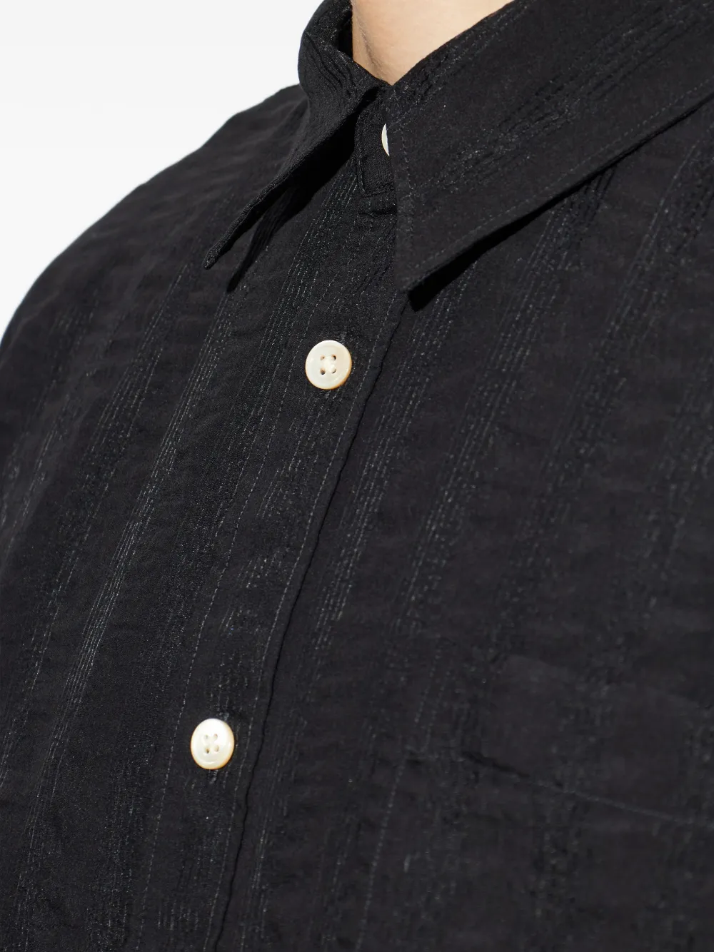 AllSaints Lannar overhemd Zwart