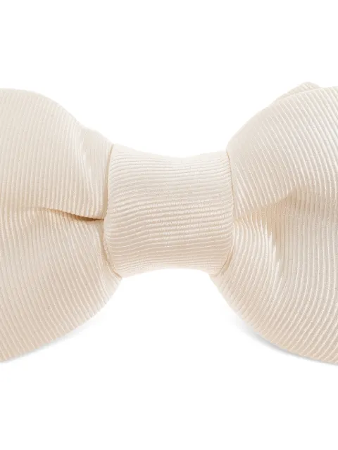 TOM FORD cream bow tie