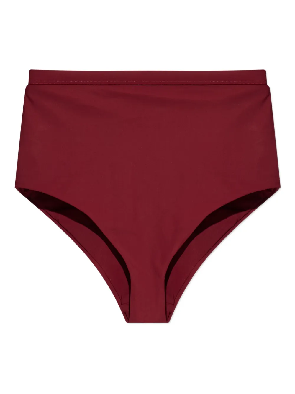 JIL SANDER+ logo high-waisted bikini bottom - Rosso