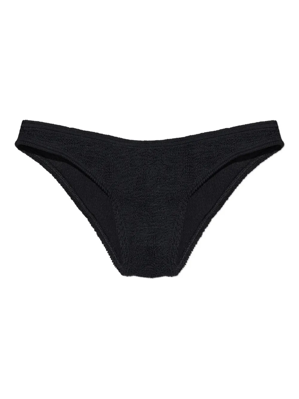 Bond-eye Sign textured bikini bottom - Schwarz