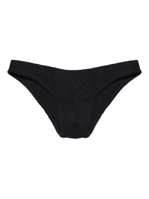Bond-eye Sign textured bikini bottom