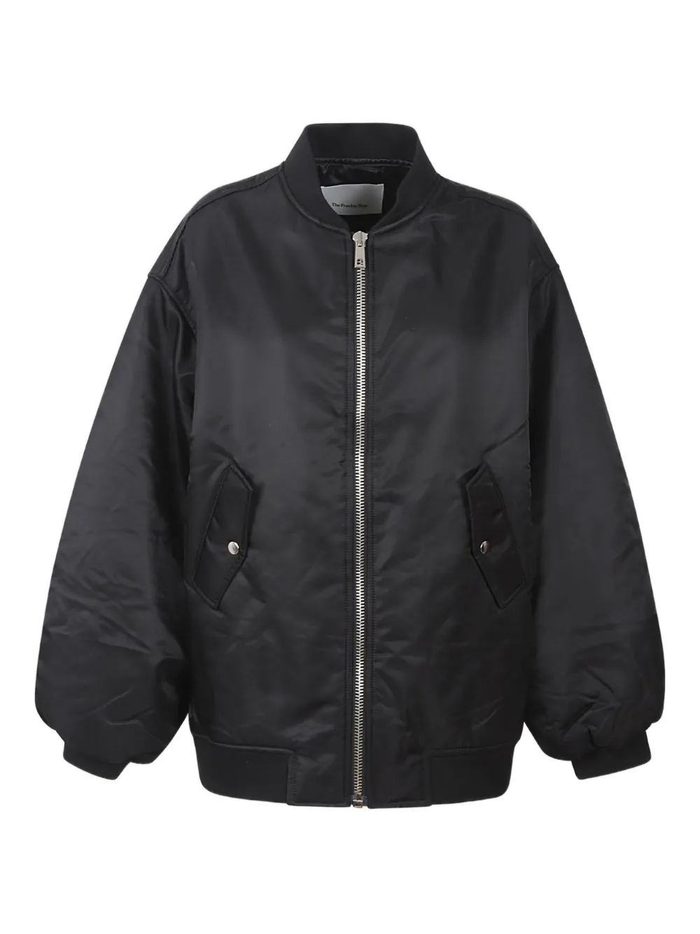 The Frankie Shop Astra Bomberjacke mit zwei Taschen - Schwarz