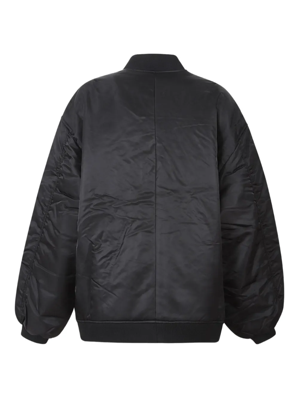 The Frankie Shop Astra bomberjack met twee zakken Zwart