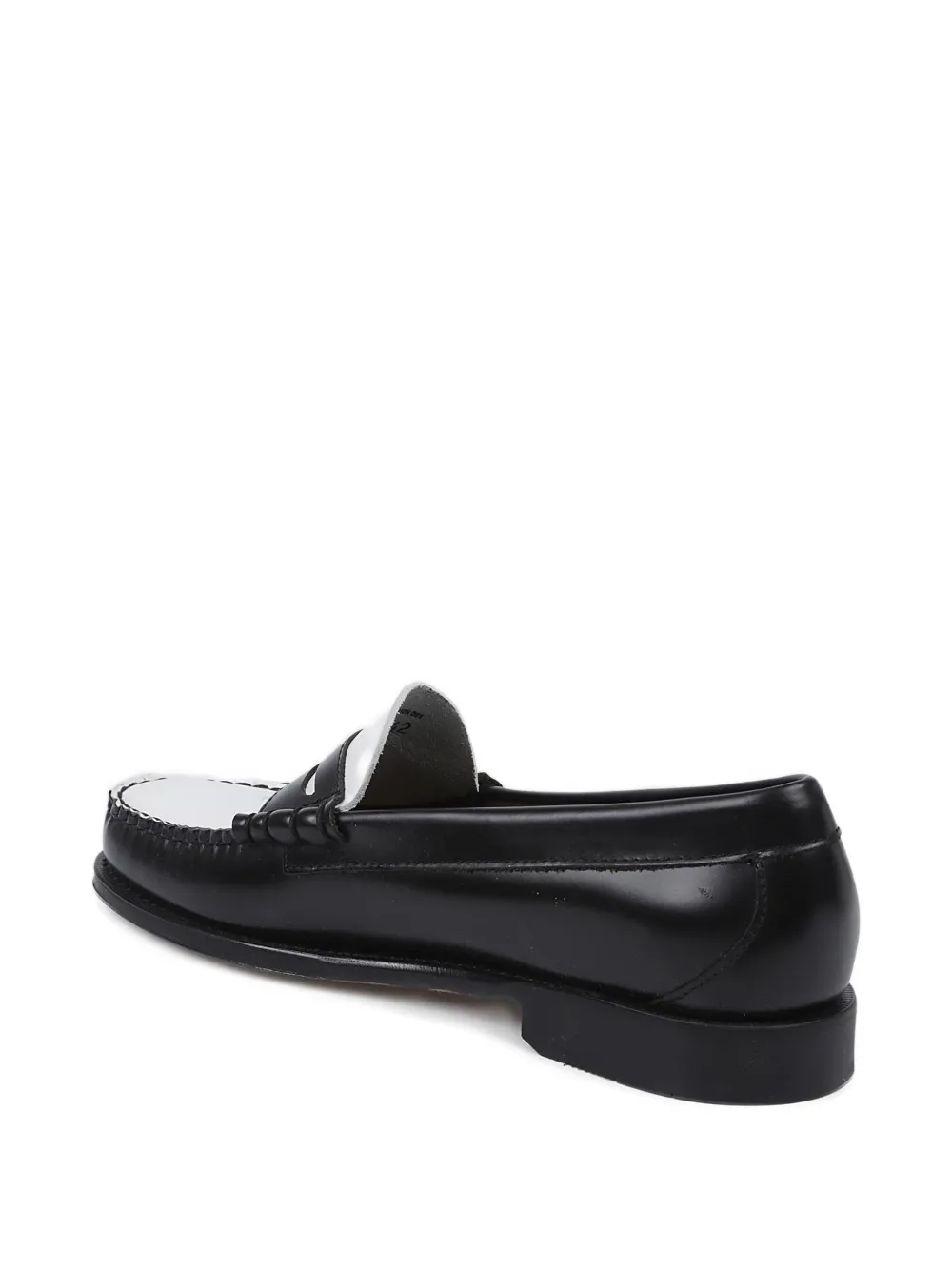 G.H. Bass & Co. Weejuns Larson Penny loafers met verhoogde afwerking Zwart
