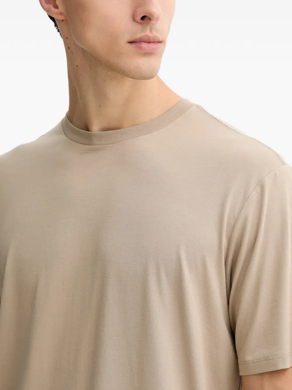 rag & bone T-shirt met ronde hals Beige