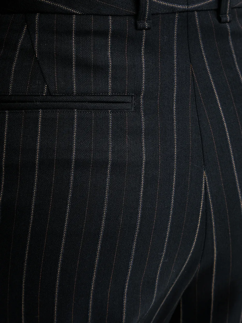rag & bone Broek met krijtstreep Zwart