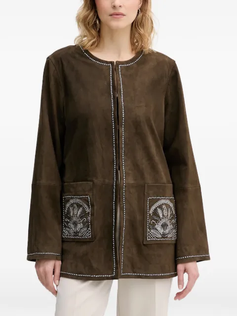 Pedro Del Hierro suede jacket