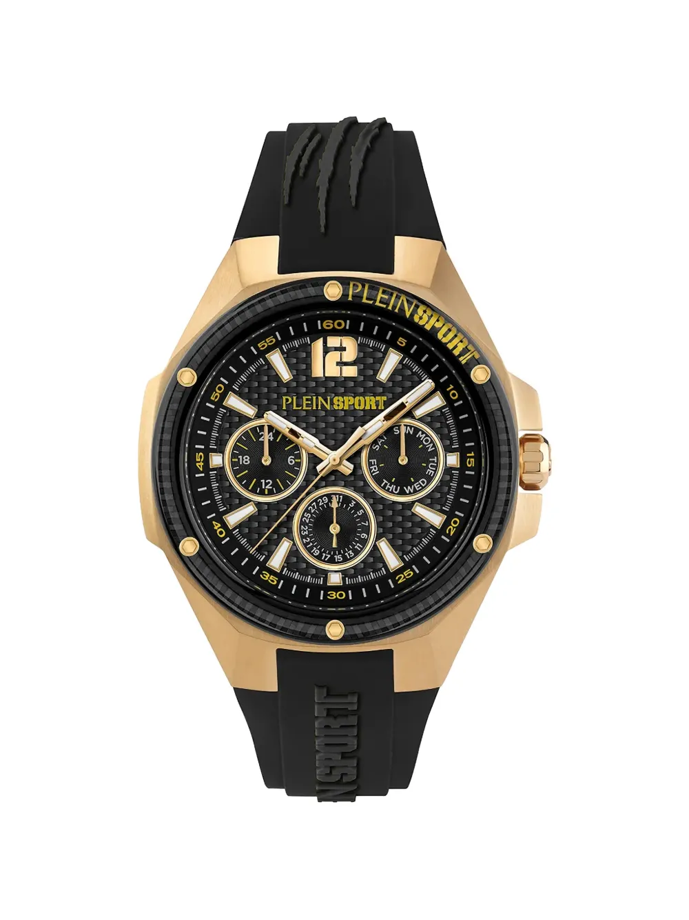 Plein Sport Gold Tone watch - Nero