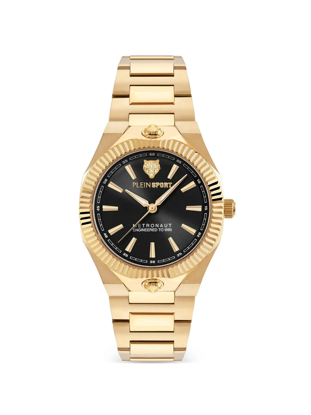 Plein Sport Gold Black Watch - Nero