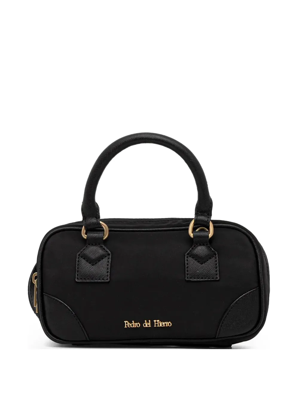 Pedro Del Hierro zip-fastening cross body bag - Nero