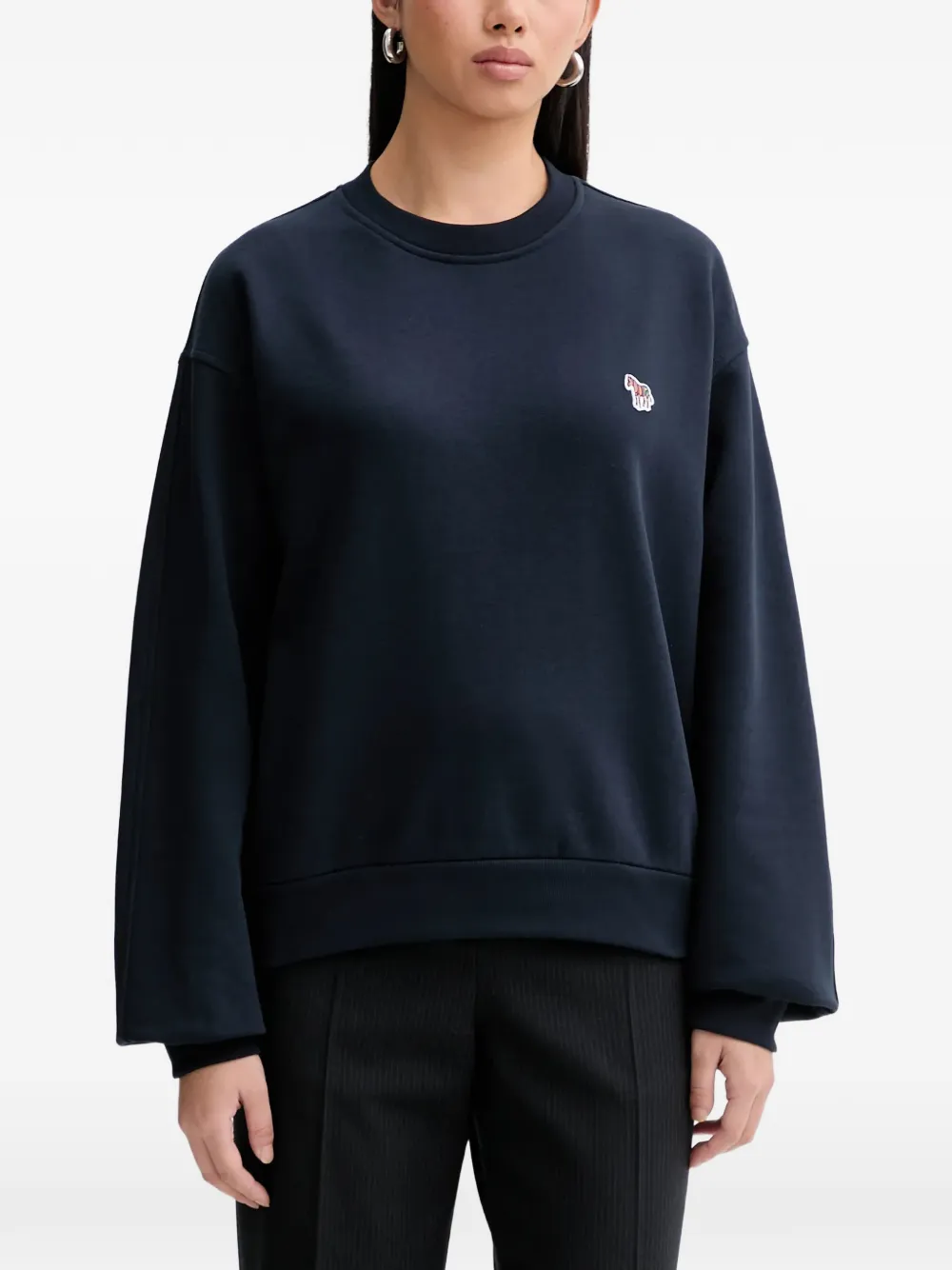 Ps By Paul Smith Appliqué Sweatshirt In Blue