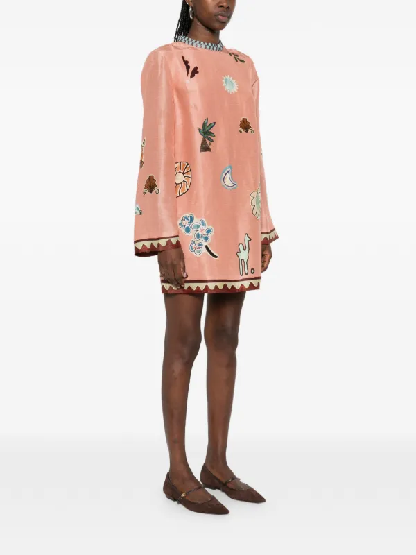 layla crochet maxi dress Kaela Overlay Floral Pink Size:UK Size 14 Cut Out style_code:349007 Classic scene from #theplayersclub