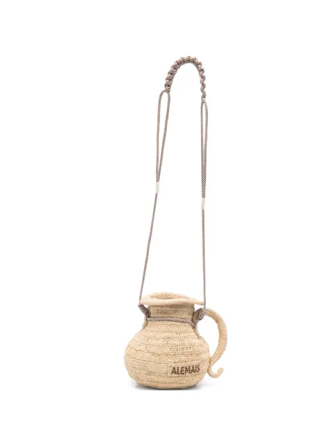 ALEMAIS Michelle braided-handle mini bag