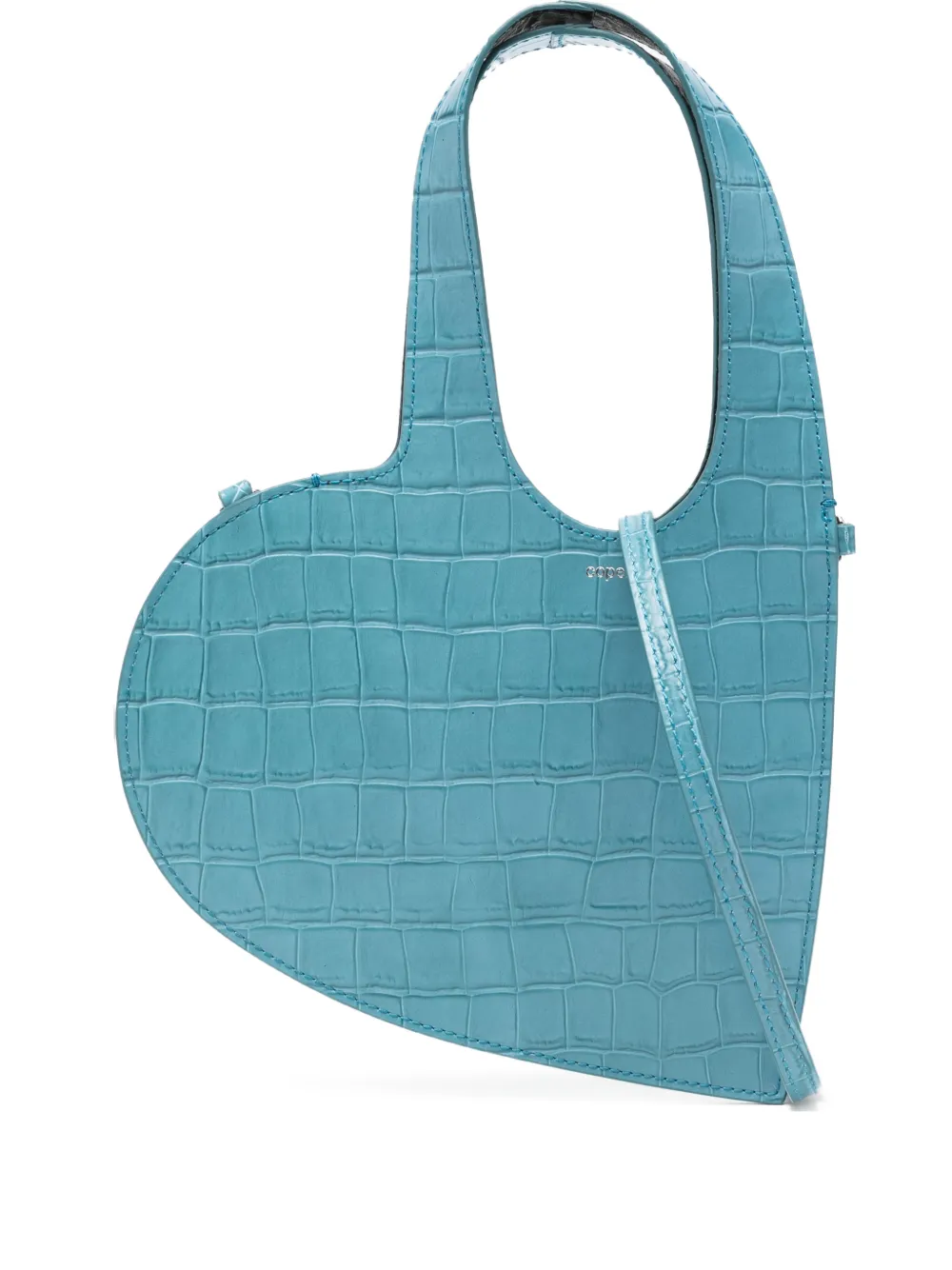 Coperni mini heart-shape tote bag | azul | Image 1