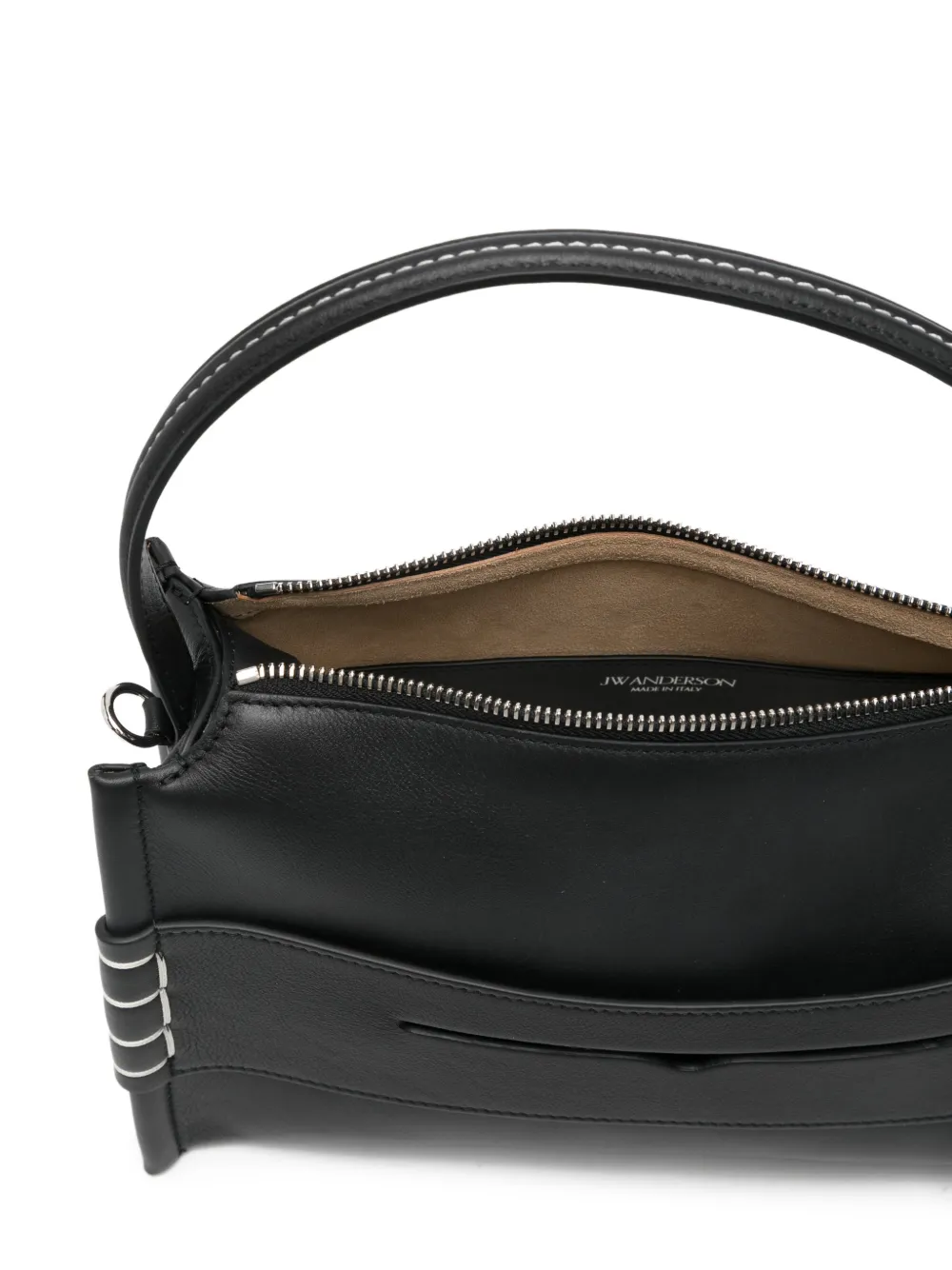 JW Anderson Leren shopper Zwart