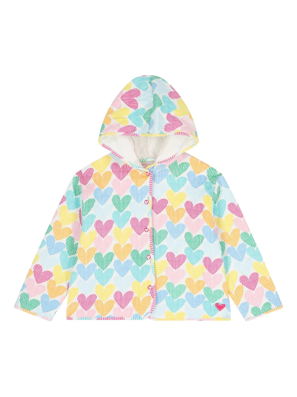 AGATHA RUIZ DE LA PRADA Giacca con cappuccio - Bianco