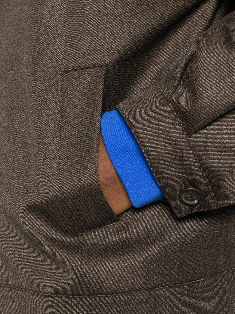 Miu Jack met geborduurd logo Bruin
