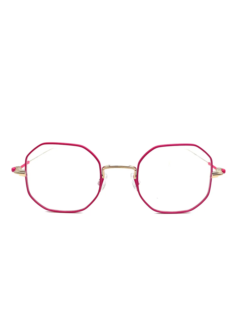 Anne & Valentin Benedict octagonal glasses | Pink | Image 1