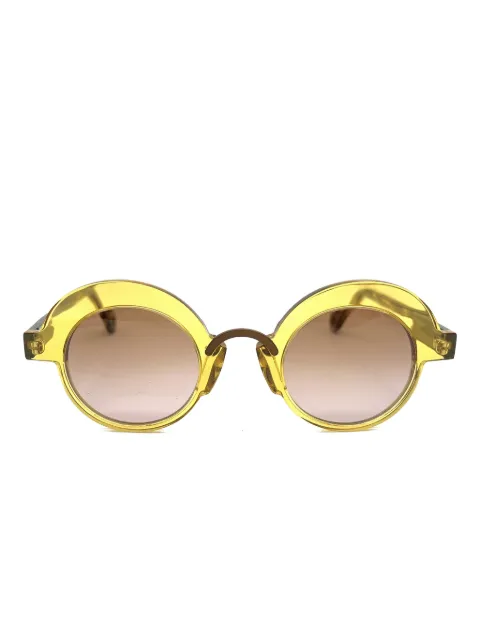 Anne & Valentin metal round-frame sunglasses
