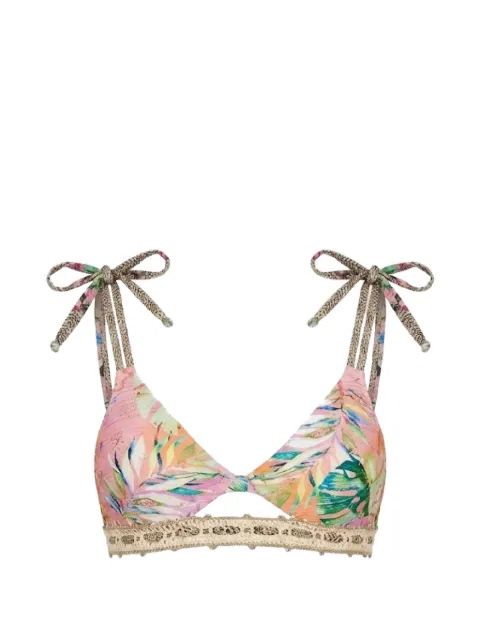 Del Maar Umi graphic-print bikini top