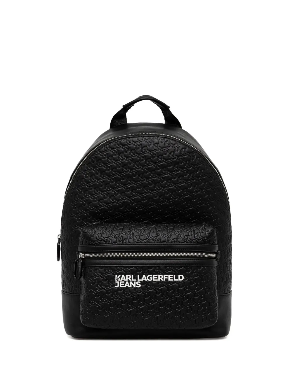 Karl Lagerfeld Jeans logo-embossed backpack - Nero