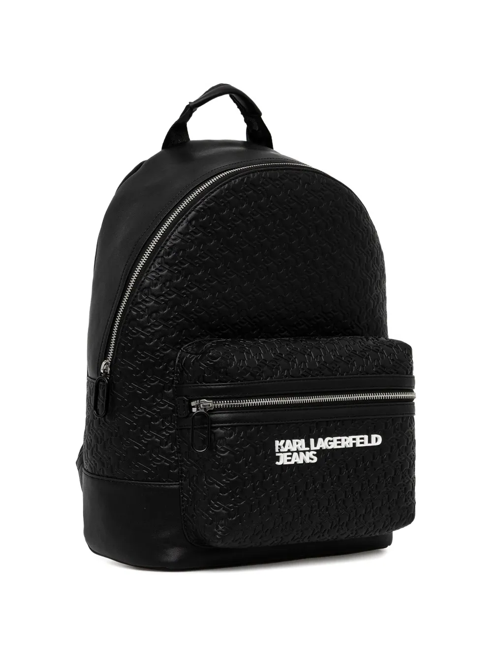 Karl Lagerfeld Jeans Logo-embossed Backpack - Black 
