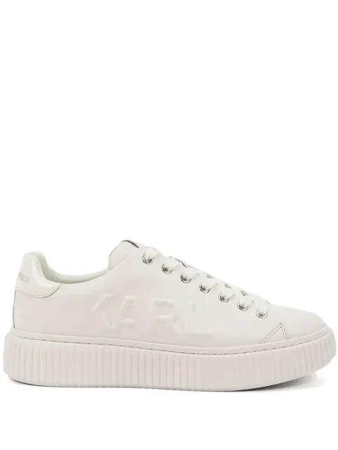 Karl Lagerfeld embossed sneakers