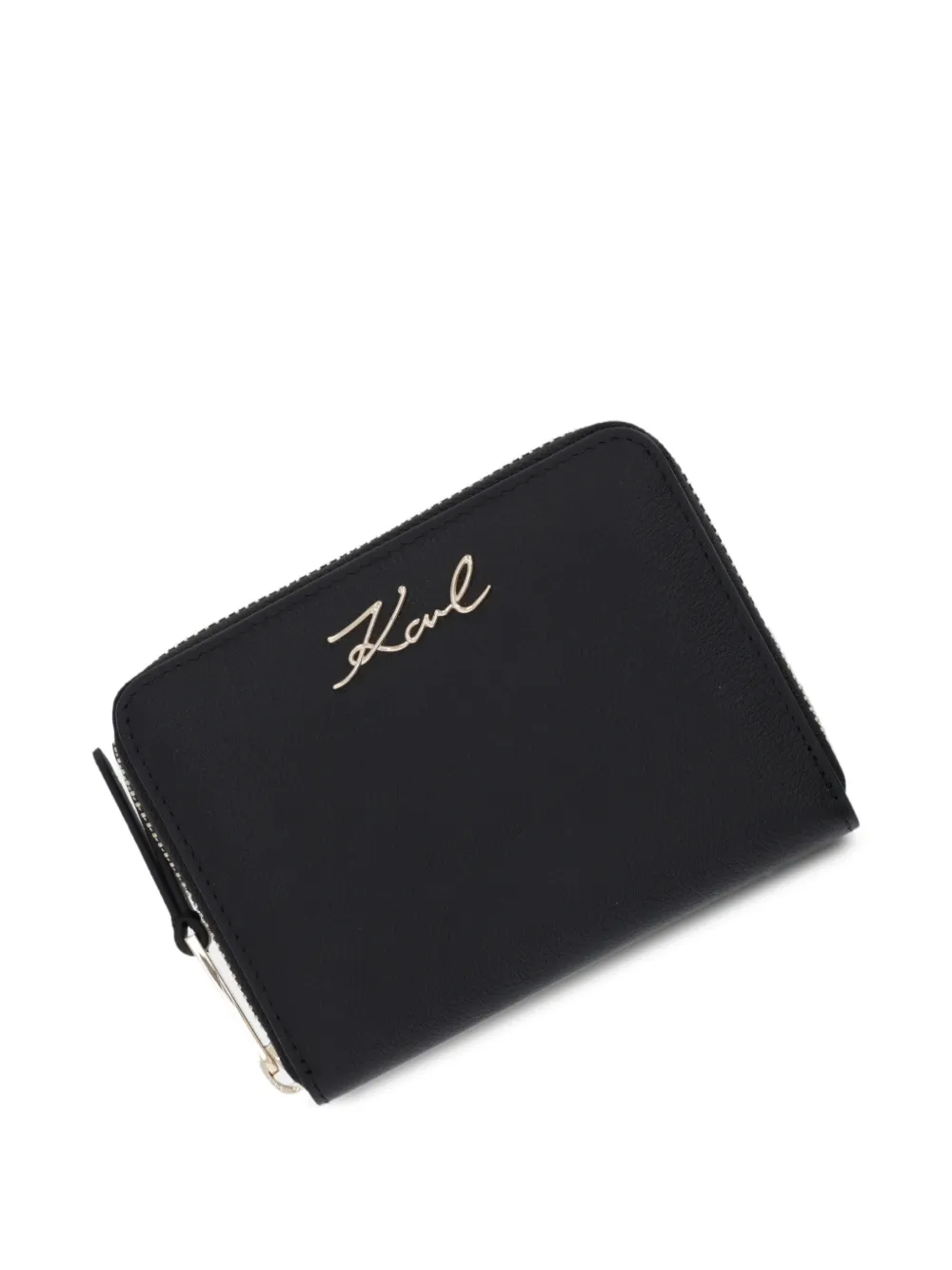 Karl Lagerfeld Portemonnee met logo Zwart