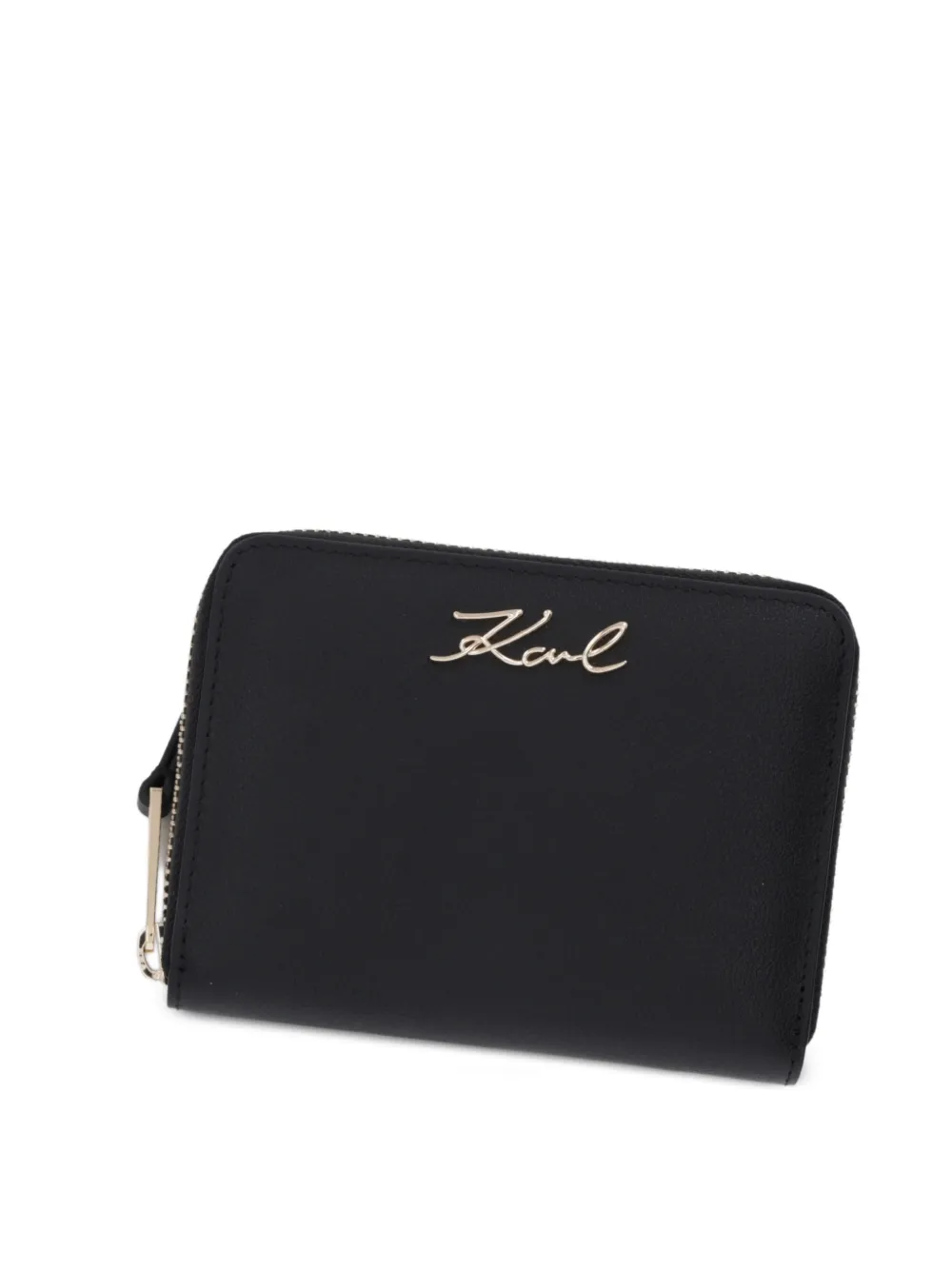 Karl Lagerfeld Portemonnee met logo Zwart
