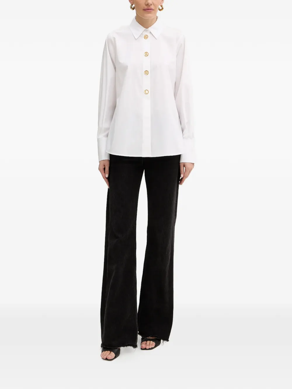 Karl Lagerfeld button shirt - Wit