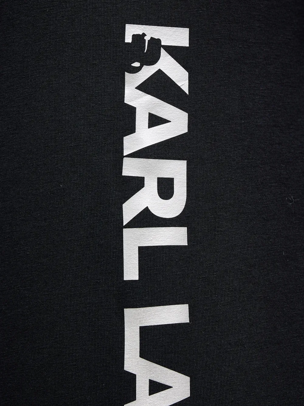 Karl Lagerfeld T-shirt met logo Blauw
