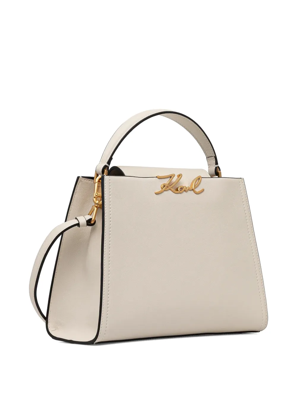 Karl Lagerfeld Shopper met handgreep Wit