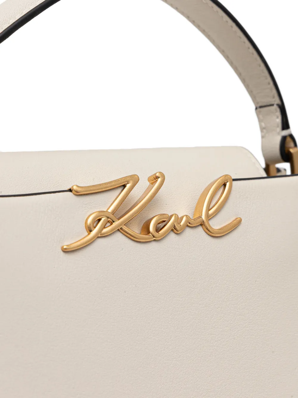 Karl Lagerfeld Shopper met handgreep Wit