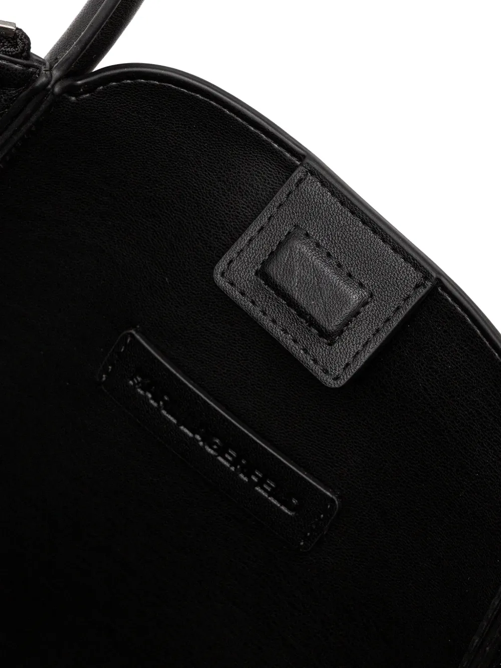 Karl Lagerfeld Shopper met geometrisch design Zwart