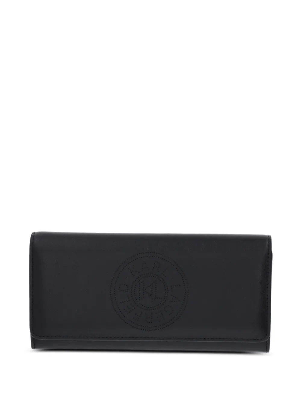 Karl Lagerfeld embossed-logo wallet | Black | Image 1