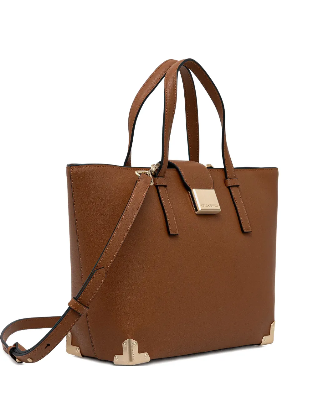 Karl Lagerfeld logo-detail tote bag - Marrone