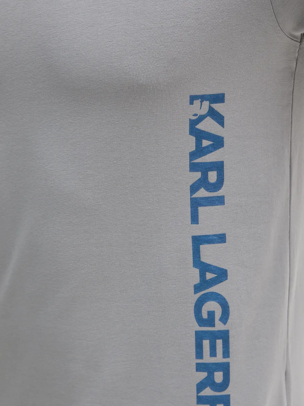 Karl Lagerfeld T-shirt met logo Grijs