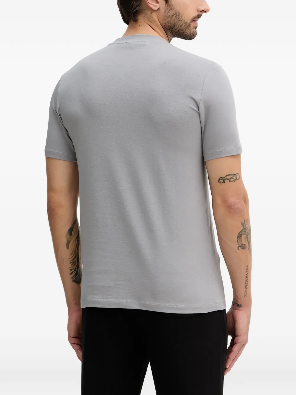 Karl Lagerfeld T-shirt met logo Grijs