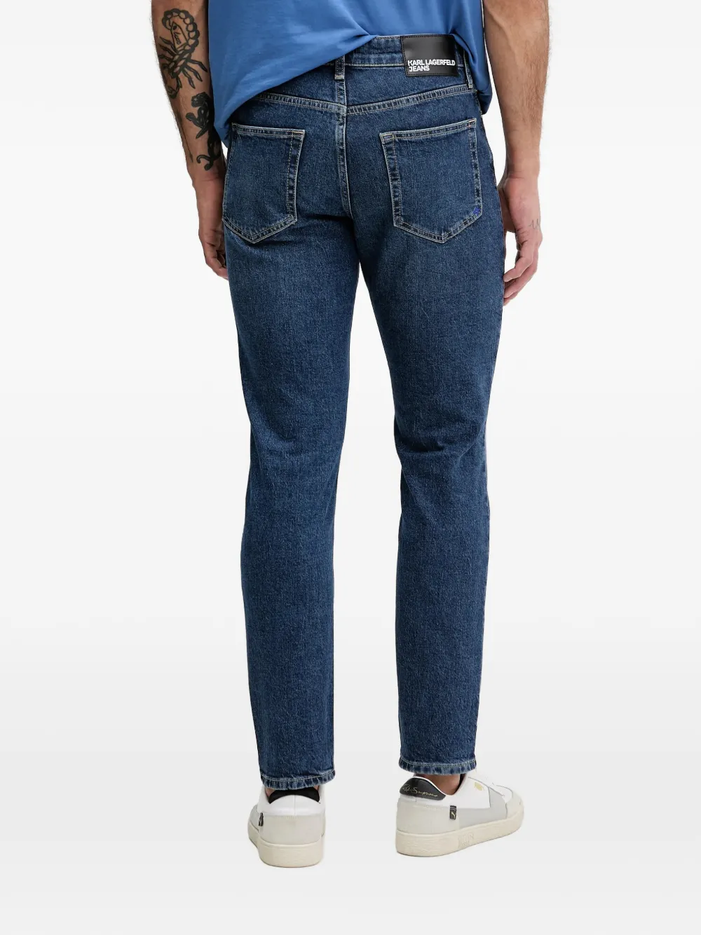 Karl Lagerfeld Jeans Skinny jeans Blauw