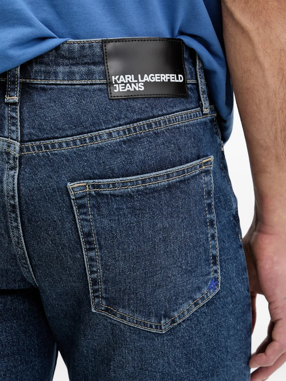 Karl Lagerfeld Jeans Skinny jeans Blauw