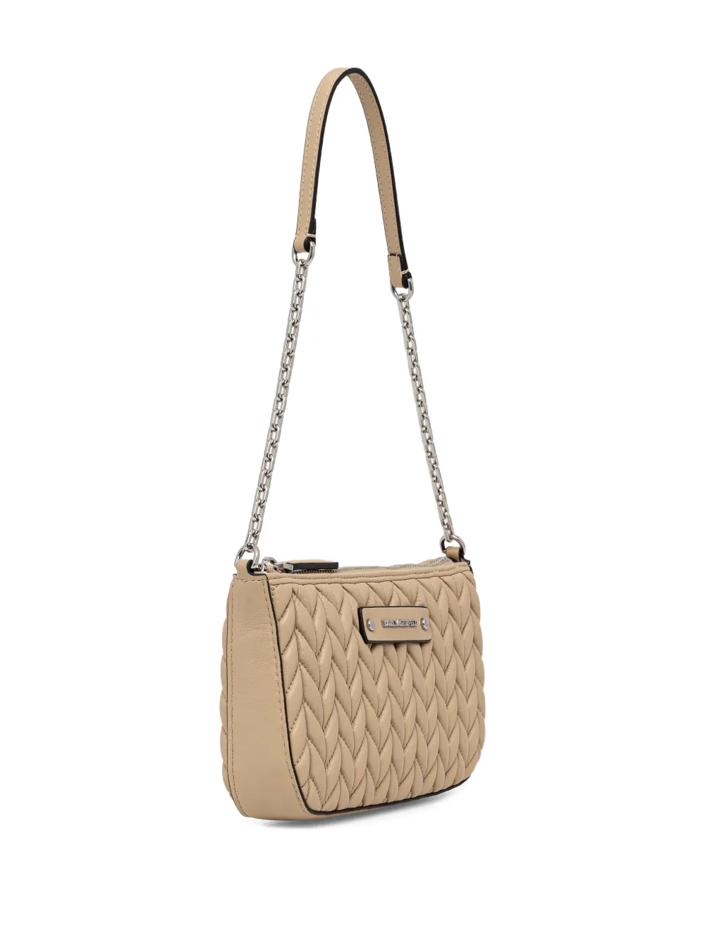 Karl Lagerfeld Gewatteerde schoudertas Beige