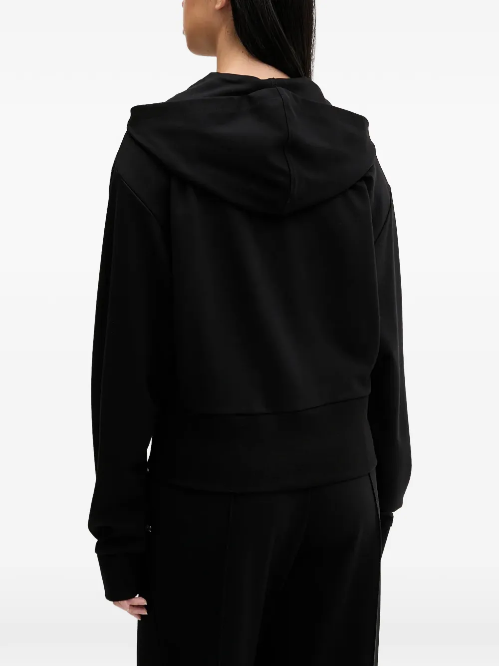 Karl Lagerfeld Jeans Hoodie met logo Zwart