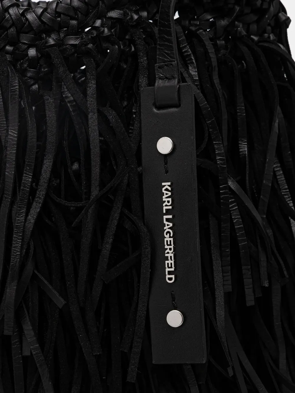 braided fringe shoulder bag
