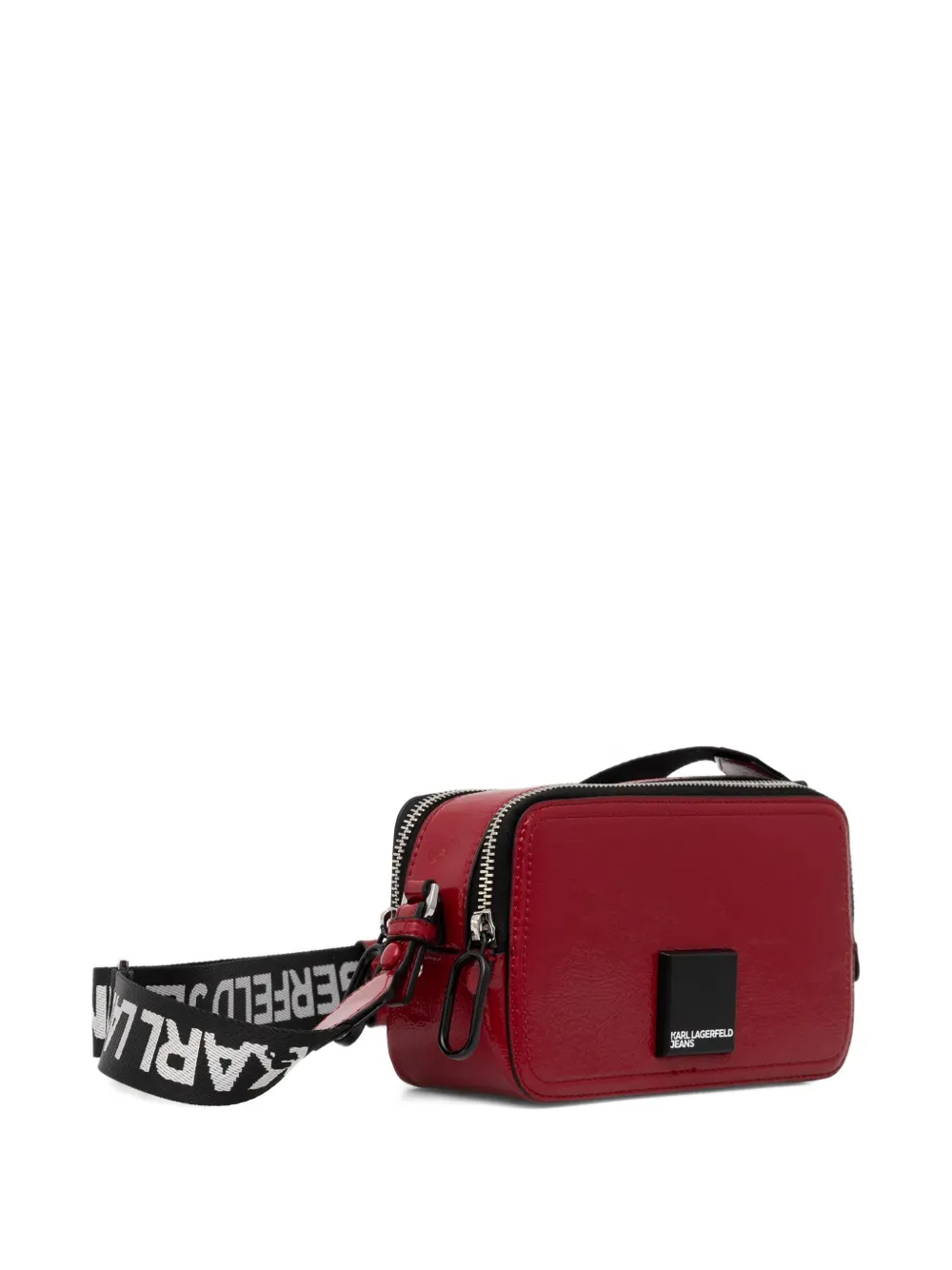  Karl Lagerfeld Jeans Logo Strap Belt Bag - Red 