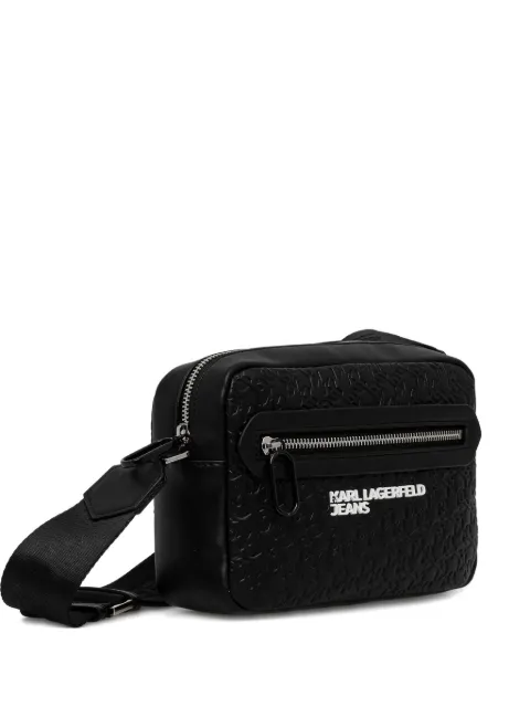 Karl Lagerfeld Jeans embossed belt bag
