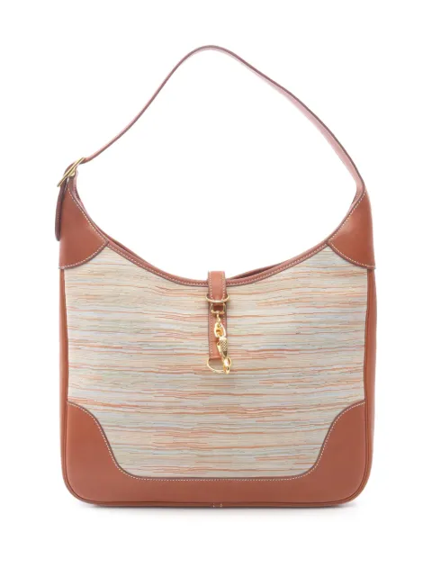 Hermès Pre-Owned 2001 비브라토 앤 박스 트리밍 35 숄더 백