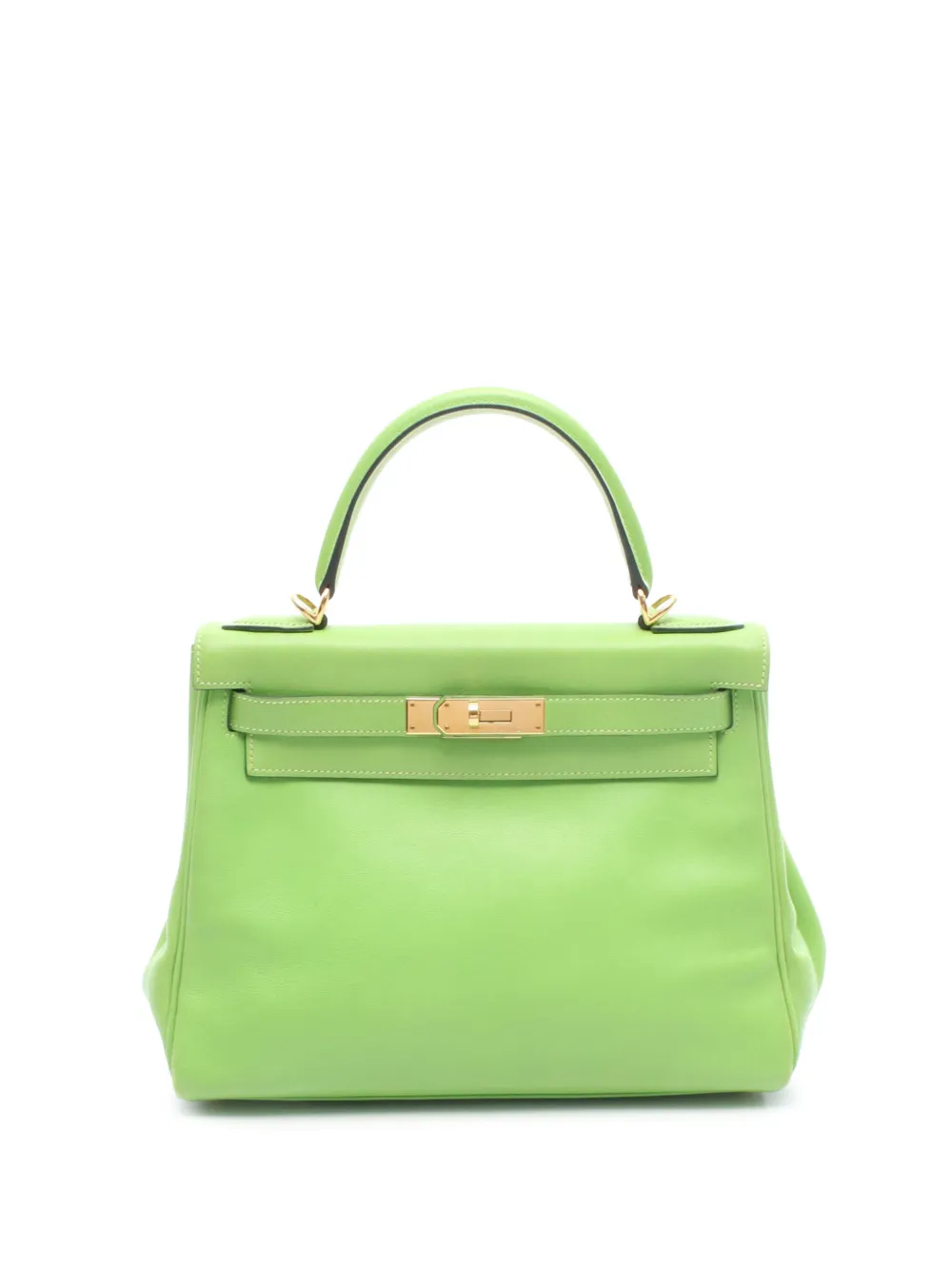 Hermès Pre-Owned Borsa a mano Gulliver Kelly II Retourne 28 2002 - Verde