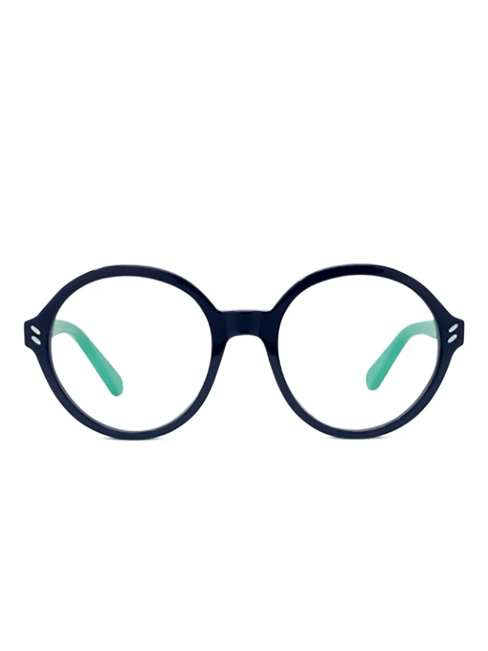 Stella McCartney Eyewear Runde Sonnenbrille - Blau